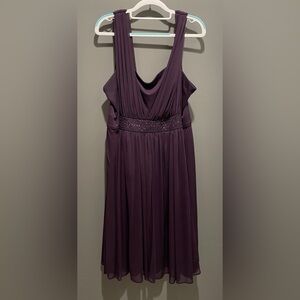 Dressbarn Collection Deep Purple Dress